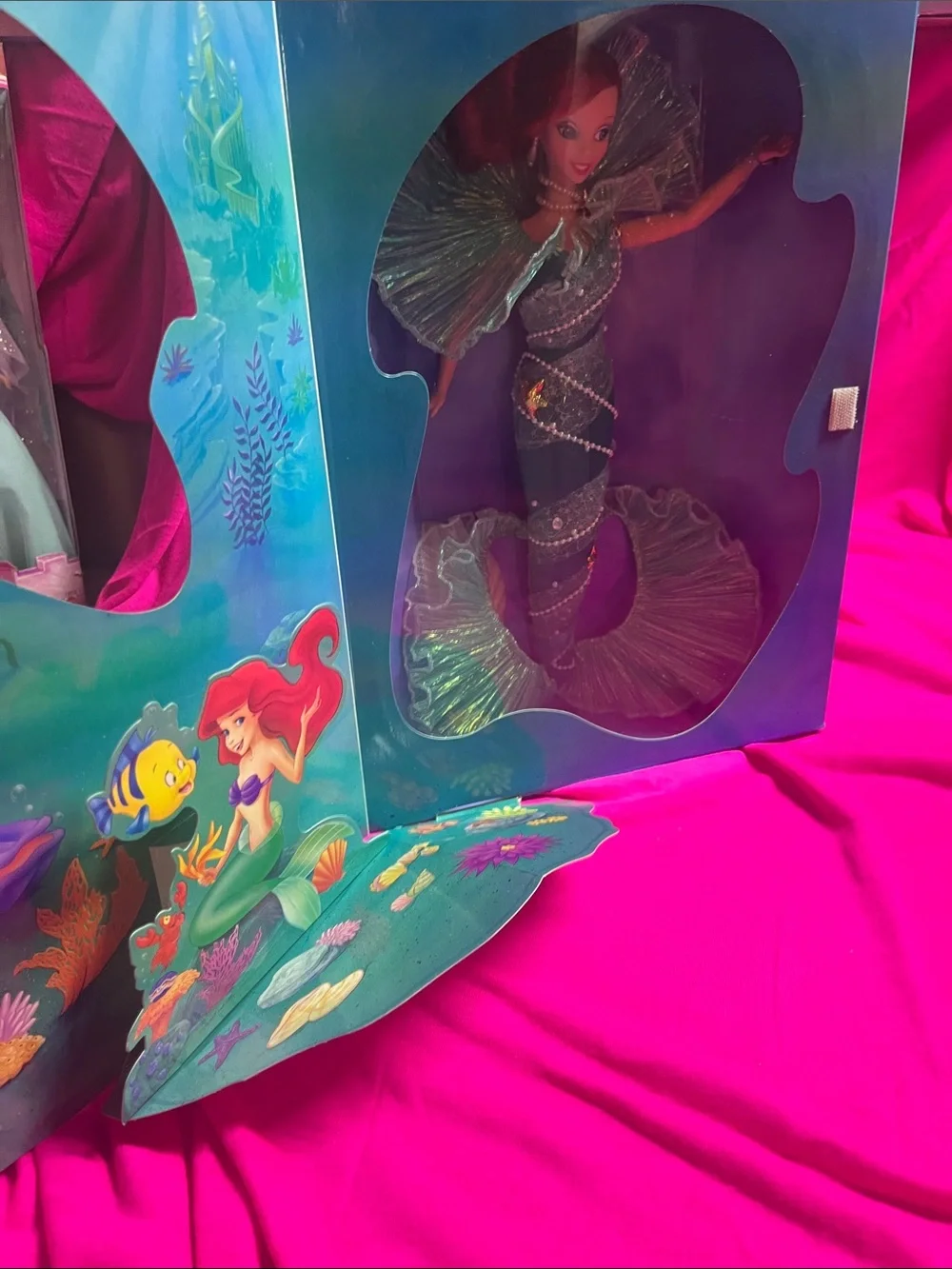 NRFB 1997 Mattel Disney The Little Mermaid Aqua Fantasy Ariel Mermaid Doll
